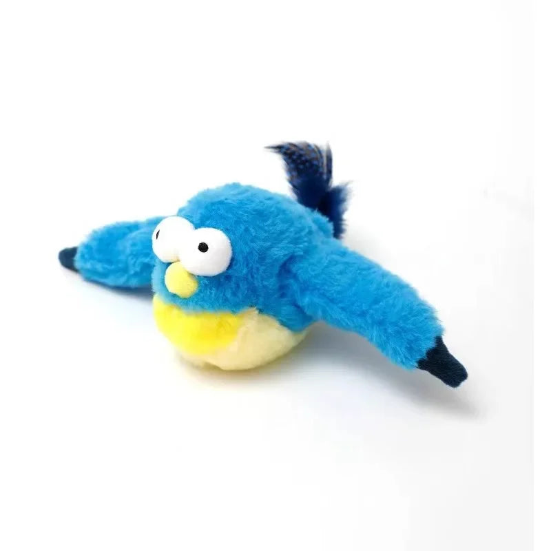 Katzomat Flattervogel, Variante Blaumeise